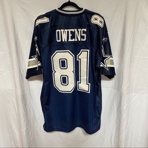 Authentic Dallas Cowboys #81 Terrell Owens Jersey